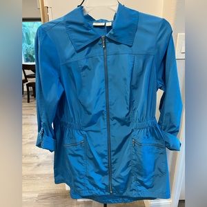 Zenergy by Chico’s size 2 (Large/12) blue jacket, feels like rain jacket